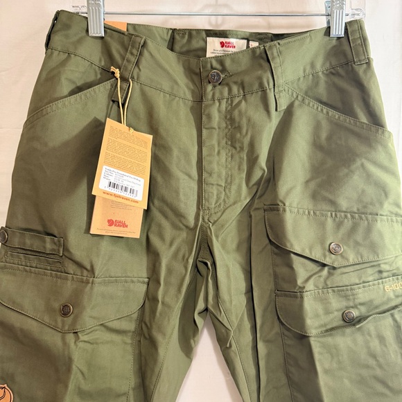 Fjallraven Mens Vidda Pro Ventilated Trousers Outdoor Hiking Pants Green 30-31” - Picture 12 of 16